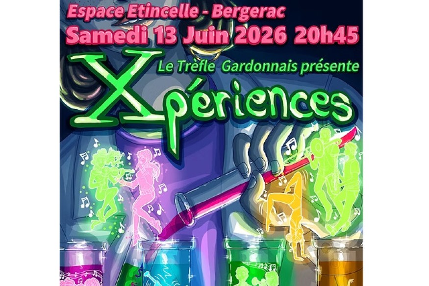 Le Trèfle Gardonnais présente "Xpériences" : Un spectacle solidaire à l'Étincelle